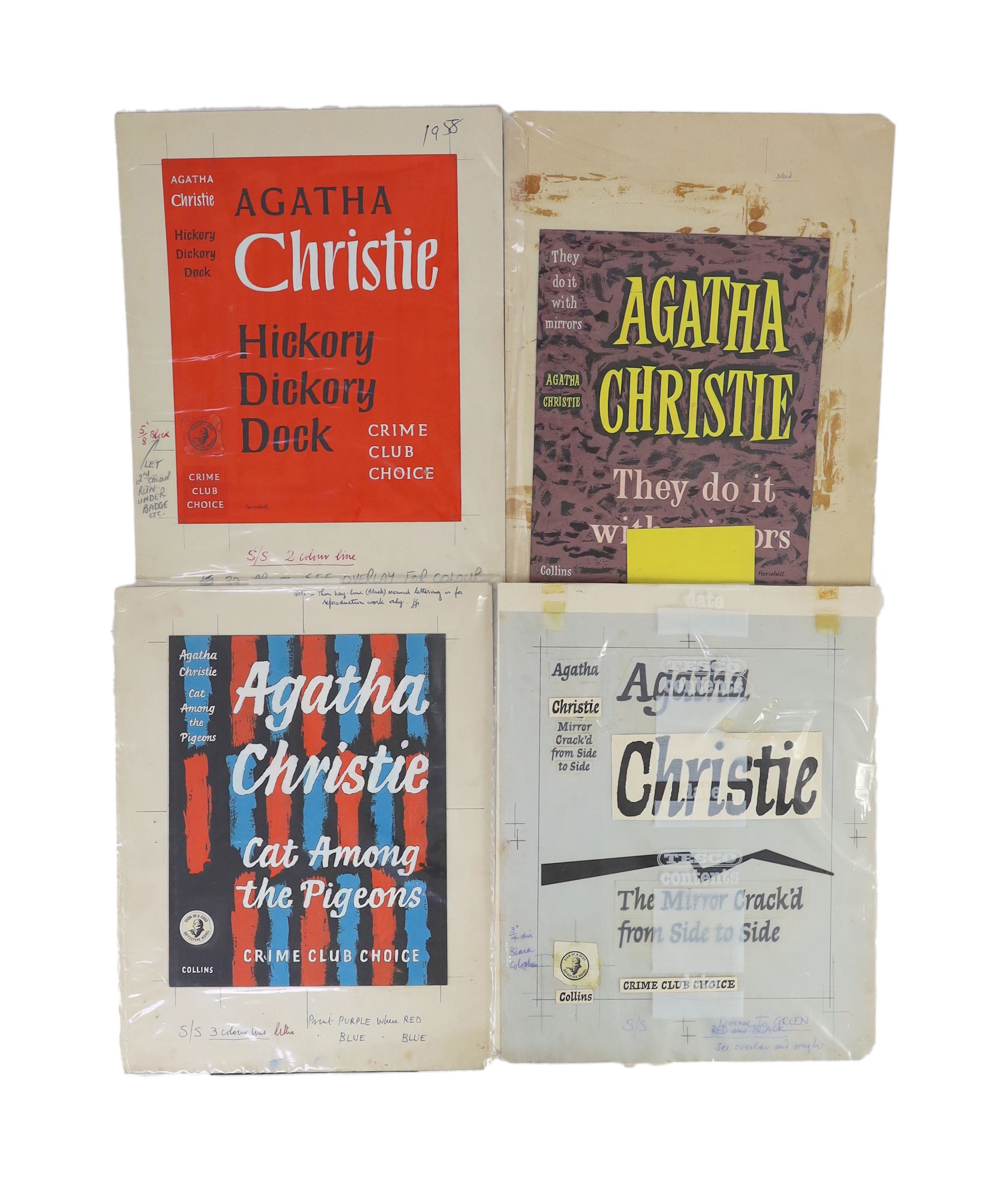 Farnhill, Kenneth, for Agatha Christie crime novels
